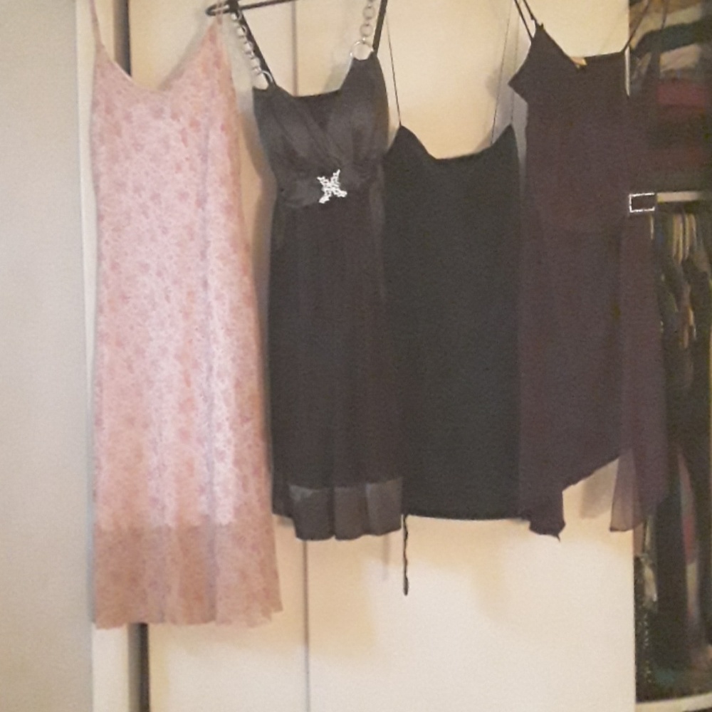 Everything from belts, dresses, Jean's,  etc.